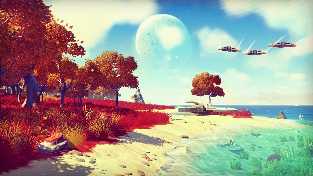 Sony на E3 показала геймплей No Man's Sky